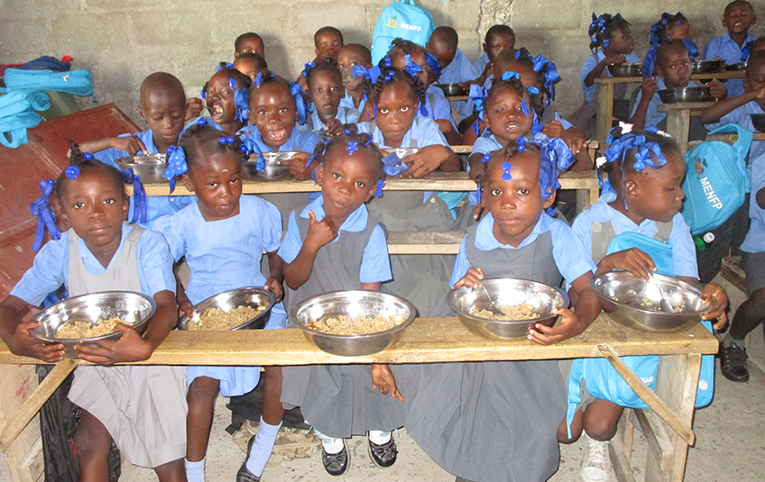 In Haiti: School Meals Change Lives