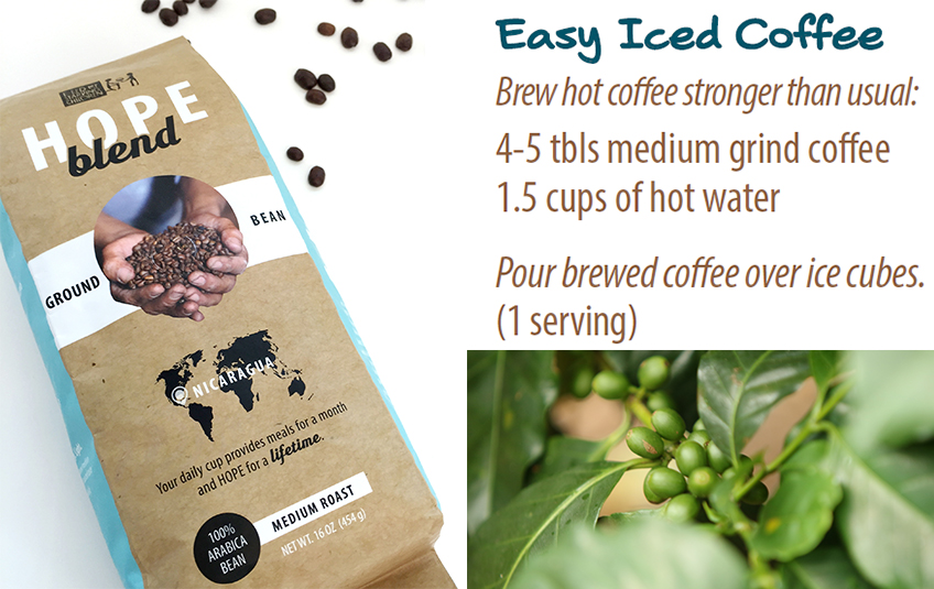 How to Make HOPE Blend Iced Coffee