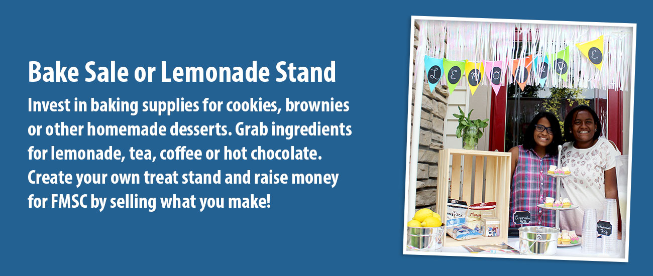 Bake Sale or Lemonade Stand