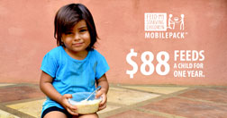FMSC Facebook post - $88 feeds a child for one year.