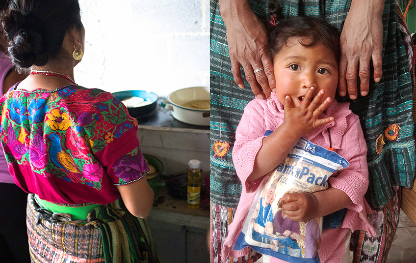 In Guatemala, Food Before Treatment