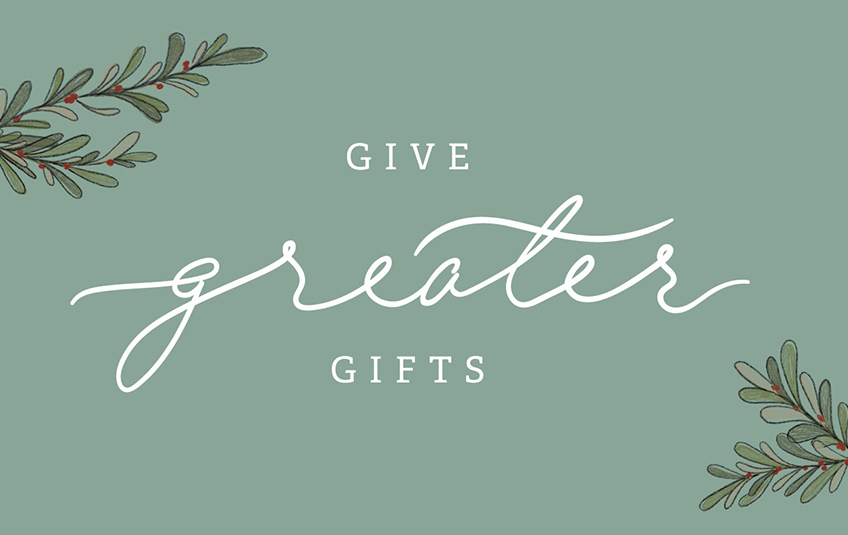 Give Gifts that Matter this Christmas