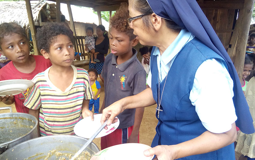 Sisters Bring Food and Hope to Remote Villages in the Philippines