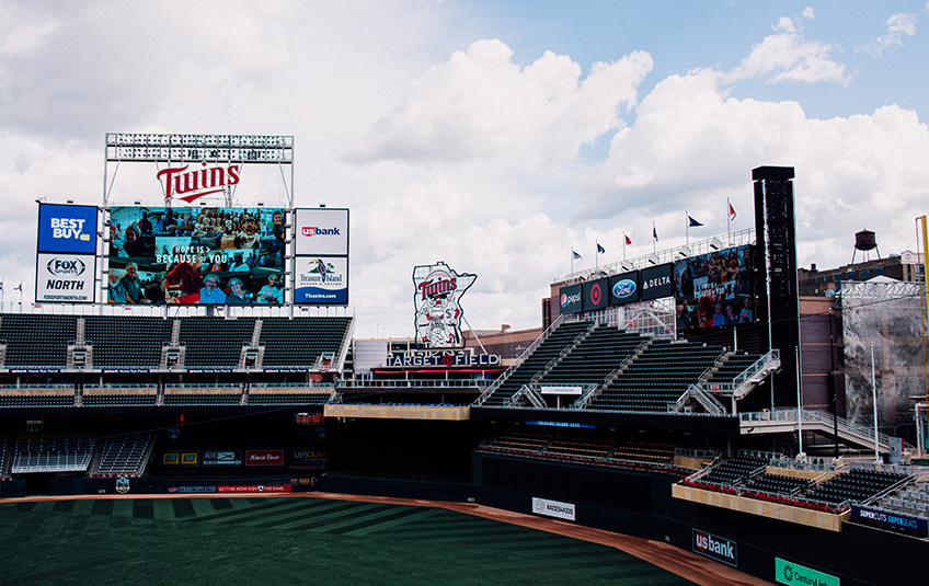 target field