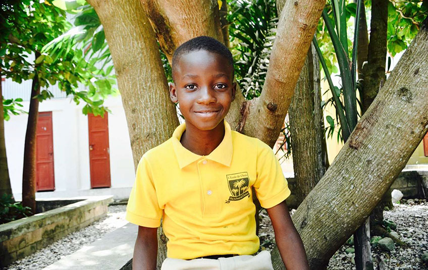 Photo of a Haitian boy