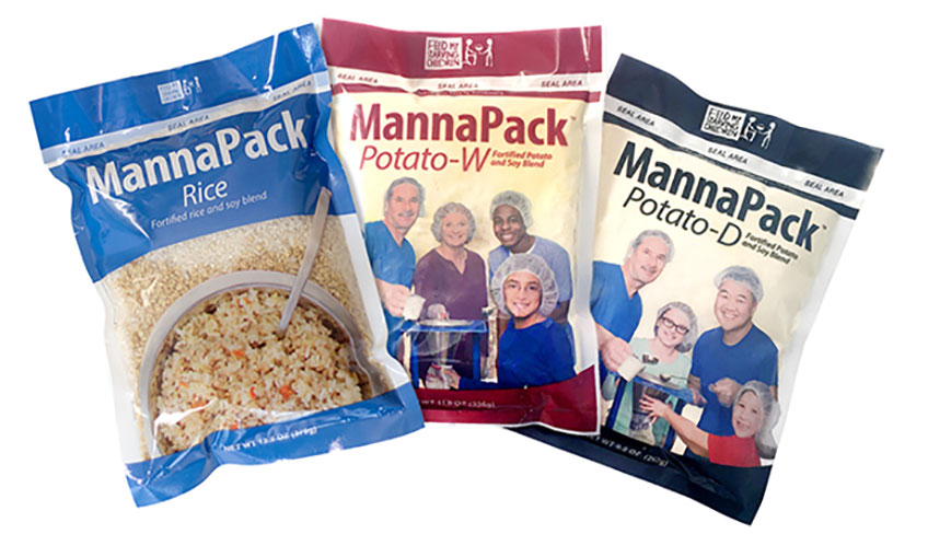 three MannaPack pouches