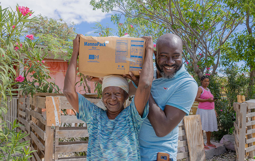 Getting food in and around Haiti