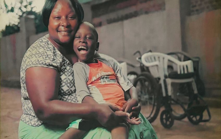 Mama Edith and her son Derrick