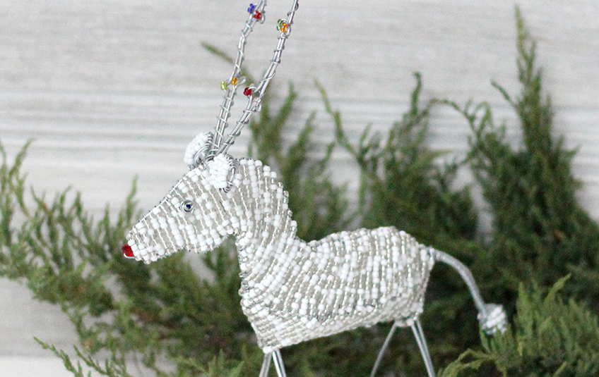 Beaded Reindeer