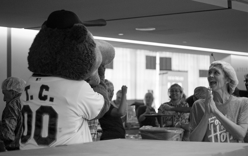 target field