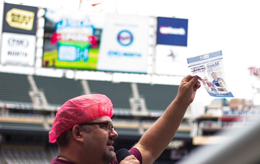 target field