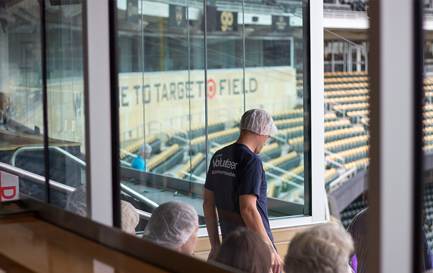 target field