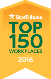 StarTribune Top 150 Workplaces 2016