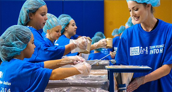 hunger into hope volunteers