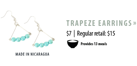 trapeze earrings