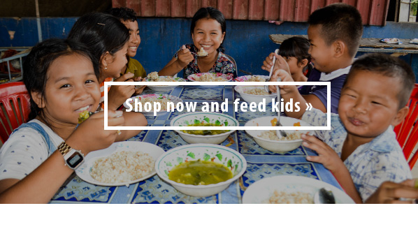 shop now and feed kids