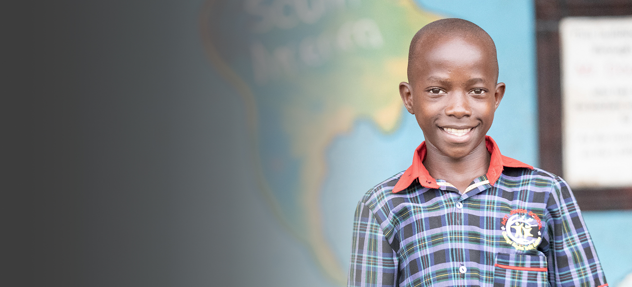 Child in Homepage Banner