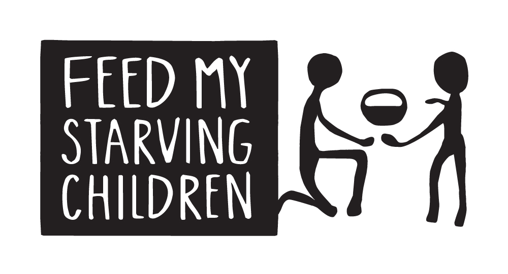 Feed My Starving Children Black Logo