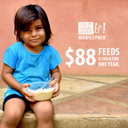 FMSC Instagram post - $88 feeds a child for one year.