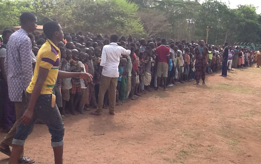 Nigerians Fleeing Boko Haram Receive MannaPack Meals