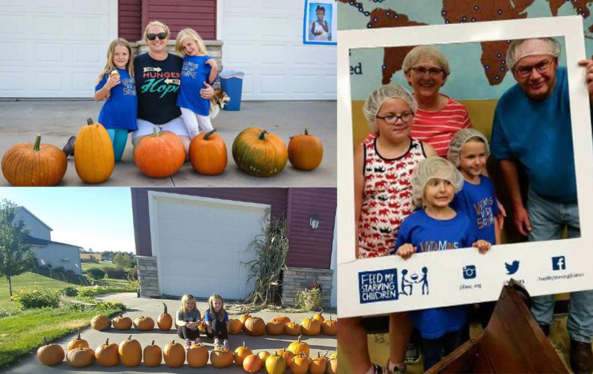 One Family, Four Years of Pumpkins, Thousands of Meals