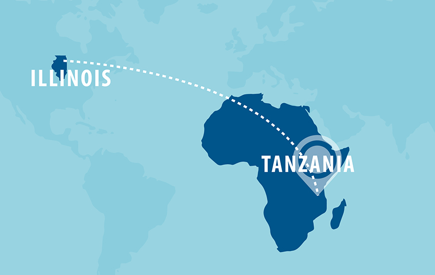 From Illinois to Tanzania